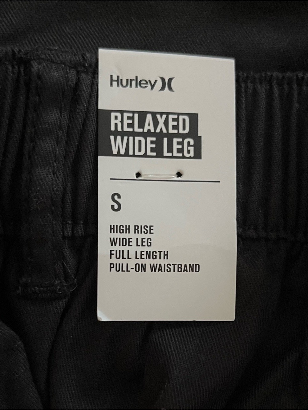 NWT New!! Girl’s Hurley Black Cargo Pants - Picture 8 of 10